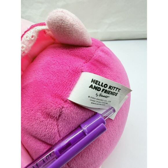 Hello Kitty and Friends 12" Plush Monochrome Pretty In Pink Sanrio 2024 Soft Toy - Picture 9 of 13